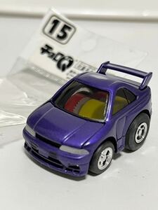 タカラ チョロQ SKYLINE BCNR33 スカイライン GT-R 日産 No.78 紫　台湾製　ミニカー