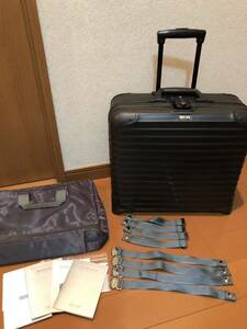 ☆美品☆極美品☆RIMOWA リモワ　ステルス　ビジネストロリー　28L