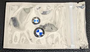 2pcsセット【送料無料】BMWキーレス・ドア盗難防止☆エンブレム☆11mm&14mm☆E36E39E46E85E86E53E60E63E65E66E81E82E83E84E87E88E90E91E92