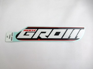 HONDA 純正 GROM[2021モデル] 左サイドカウルステッカー[GROM] [車体カラー:レッド] #86832-K26-G00ZC【MARK】