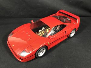 11/2a1 ラジコン ジャンク メイカー不明 Ferrari F40 赤 レッド スポーツカー スーパーカー通電・動作未確認 