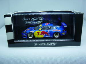 送料350円～ MINICHAMPS 1/43 Porsche 911 (996) GT3R Daytona 24 hrs 2000 #7 ポルシェ デイトナ