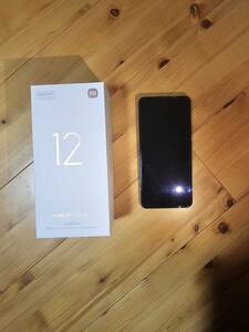 Xiaomi 12T Pro ブルー ROM128GB RAM8GB 中古 国内版simフリー Felica対応