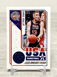 ★ Chris Mullin ★ 初代ドリームチーム！ 実使用ジャージ ★ 2009-10 Panini Hall of Fame Dream Team Game Jersey【 クリス・マリン 】