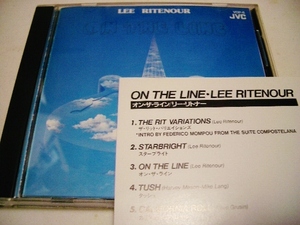 国内盤CD リーリトナー(LEE RITENOUR) 「オン・ザ・ライン」