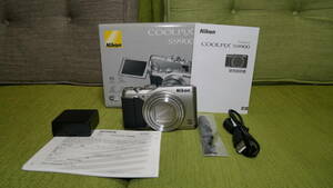 【動作品】Nikon デジタルカメラ COOLPIX S9900 シルバー　ワンオーナー