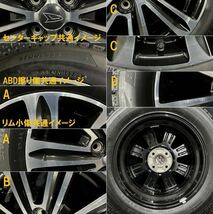 21年製★ブリヂストン VRX2 165/65R15＆ダイハツ純正アルミ 4本 231114-S4 タフト キャストアクティバ*15インチホイールスタッドレスセット_画像9