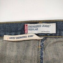 古着 Levi's ENGINEERED JEANS REGULAR 32インチ 日本製 ヴィンテージ デニム リーバイス エンジニアド ジーンズ レギュラー ストレート L_画像8