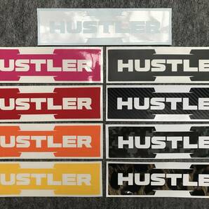 ◆ハスラー◆リアエンブレム ステッカー◆オレンジ◆MR31S/MR41S/MR52S/MR92S◆新型ハスラー◆HUSTLER◆エンブレム◆シール◆◆の画像4