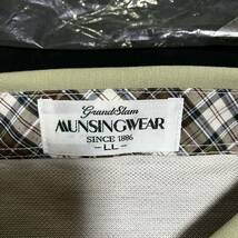 マンシングウェア　GS2513 LLサイズ 半袖　シャツ　襟付き　ゴルフ　日本正規品　当時物　新品、未使用_画像3