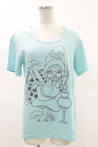 MALKOMALKA / プリントTシャツ H-23-09-01-078h-1-TO-PU-P-KB-ZT093