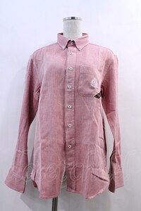Karl Helmut / Gin code shirt 3(M) pink I-23-10-29-042-EL-BL-HD-ZI