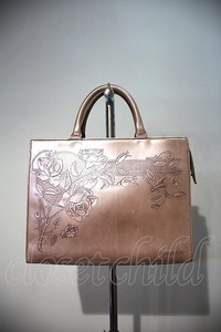 Jean Paul GAULTIER / BAG ニューローズトートバッグ ピンク I-23-11-12-090-GO-BG-HD-ZI