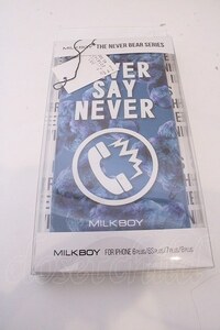 MILKBOY / NEVERPHONEBEARS BLUE アイフォンケース O-23-02-23-200o-1-ZA-MB-P-IG-ZT012