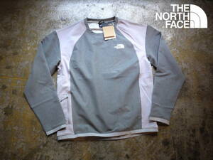 速乾性 FLASHDRY 新品 1.8万 M/ノースフェイス フリース 軽量 スウェット シャツ THE NORTH FACE TEKWARE CREW グレー