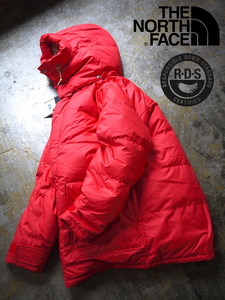 RDS認証 新品 約8.9万 L/ノースフェイス 600フィル ダウン 77 ブルックス レンジ パーカー THE NORTH FACE 77 Brooks Range Parka RED