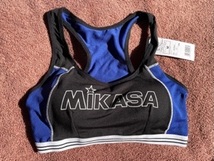 MIKASA ミカサ スポーツブラ ショーツ セット　Mサイズ　blue/blue_画像3