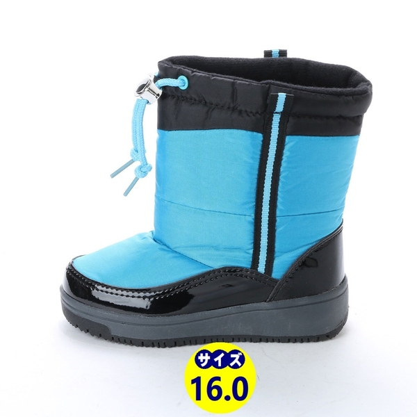 防寒ブーツ子供　子供用ブーツ　新品『17990-BLU-160』16.0cm　キッズウィンターブーツ在庫一掃超セール