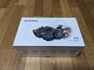 バイク用インカム, Moman H2 2台セット【未開封・新品】