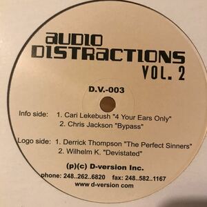 [ Various - Audio Distractions Vol. 2 - D-Version Records DV003 ] Cari Lekebusch , Derrick Thompson , Wilhelm K
