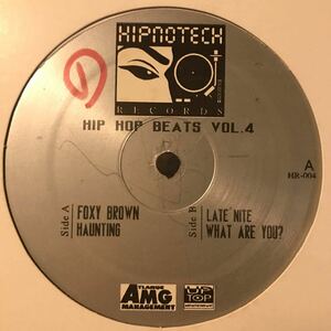 [ Hipnotech - Hip Hop Beats Vol. 4 - Hipnotech HR-004 ] Underground Resistance