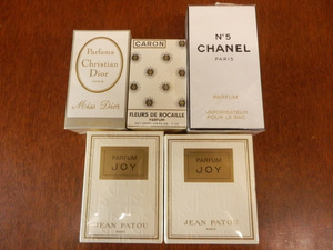 香水 04 / Christian Dior, CARON, CHANEL No5, JEAN PATOU JOY 等 色々まとめてset 未開封品 現状品