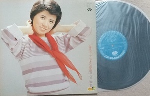 森昌子　　十七才の演歌別れの一本杉♪LPレコード♪