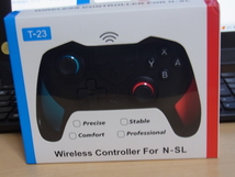 管：303-237 ☆　Switch ワイヤレスコントローラー wireless controller for NーSL T-23　☆_画像1