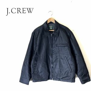 N1796-N◆美品◆old◆ J.GREW ジェイクルー ナイロンジャケット 裏フリース コーチジャケット ジップアップ◆sizeS ブラック 黒 古着