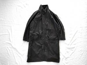 SPECIAL!! Vintage Cerruti イタリア製 オイルド ライディングコート ロング スタンドカラー 入手困難 バーレー Barbour Euro USA 80s90s