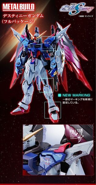 METAL BUILD デスティニーガンダム (フルパッケージ)