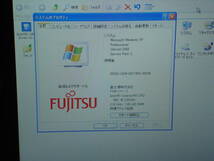 Windows XP FUJITSU 15.6インチLED液晶パネル Intel 900 2.20GHz メモリ2GB HD250GB(新) FMV-A8290 訳あり 送料無料_画像5