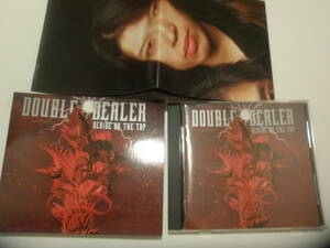 DOUBLE　DEALER　【DERIDE　ON　THE　TOP】　ＣＤ　※ケースに少々擦り傷あり