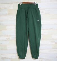 新品 XLサイズ NIKE ナイキ ウィメンズ NSW HR パンツ OS VSPT オーバーサイズ　スウェットパンツ 裏起毛　グリーン　緑_画像1