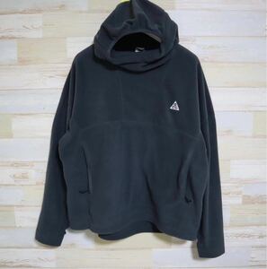 新品 XLサイズ　ナイキ ACG NIKE ACG TF WOLF TREE PULL OVER L/S TOP ポーラーテック　プルオーバーパーカー グレー