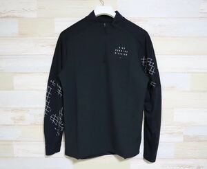 新品 Lサイズ NIKE ナイキ DRI-FIT ランニング　ディビジョン　ハーフジップ　ロングスリーブシャツ　Running Division ブラック　黒