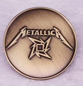 新品　メタリカ　Metallica　ピンブローチ　ピンバッジ　ピンズ
