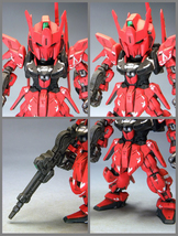 ガンダムコンバージ 改造リペイント デルタガンダム弐号機_画像10