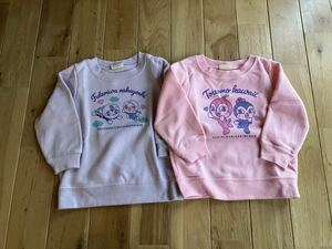  used Anpanman when n Chan ko gold Chan reverse side nappy sweatshirt 90 centimeter 