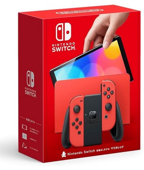 新品未開封 Nintendo Switch 有機ELモデル マリオレッド｜Yahoo!フリマ