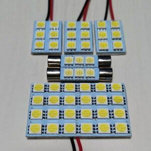 GU6 GU7 GUD GUE インプレッサ 超爆光！T10 LED ルームランプ 6個セット ホワイトスバル /s24/s6/f3