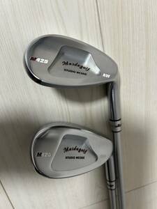 ☆メビウス装着!!!◆◆ Masda golf M425 Aw&Sw 2本セット design tuning MOBIUS MODE IX/H　中古美品 