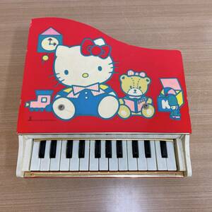 昭和レトロ♪【ハローキティ グランドピアノ】 当時物/玩具/コレクション/インテリア/S511-106