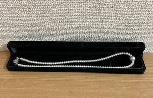 [ jewelry pra The Royal pearl necklace ] accessory / case attaching / blue group / ceremonial occasions /A510-468