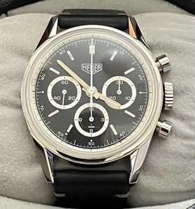  TAG Heuer Carrera 1964 reissue re mania kyali bar 1873 OH ending 