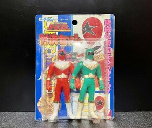 超力戦隊オーレンジャー／対決セット　（検：ｐｏｗｅｒＲａｎｇｅｒｓ東映スーパー戦隊シリーズソフビＳＯＦＶＩハーティーロビン