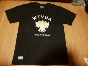 【WTAPS ダブルタップス】Tシャツ2 名作 人気アイテム 「WTVUA LEAD THE WAY」プリント入り