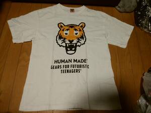 【HUMAN MADE ヒューマンメイド】TシャツL 日本製 「ア ベイシング エイプの創業者ニゴ(NIGO)がデザインするブランド」 限定 人気アイテム