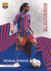 【ロナウジーニョ/Ronaldinho】2022-23 Topps Barcelona Team Set BLAUGRANA Base