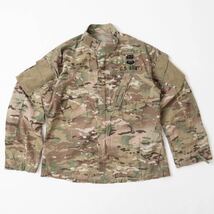 M-S 米軍実物 マルチカム コンバット シャツ ジャケット アメリカ軍 ARMY 放出品 multicam BDU MEDIUM SHORT_画像1